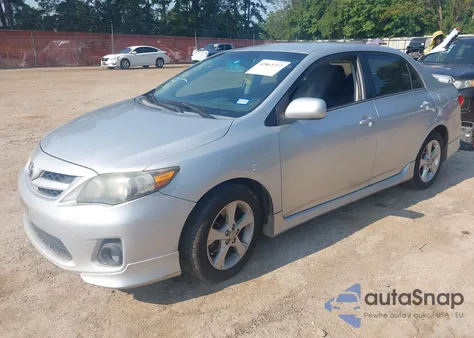 2013 Toyota Corolla S из США, поврежденный, VIN 5YFBU4EE6DP141675